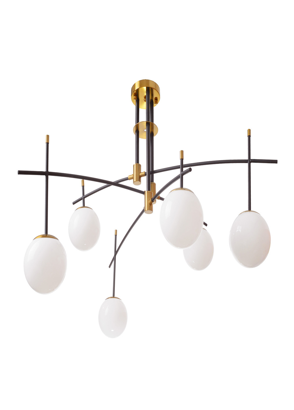 BL-680S/6 E27 BK/G люстра Brille (251891770)