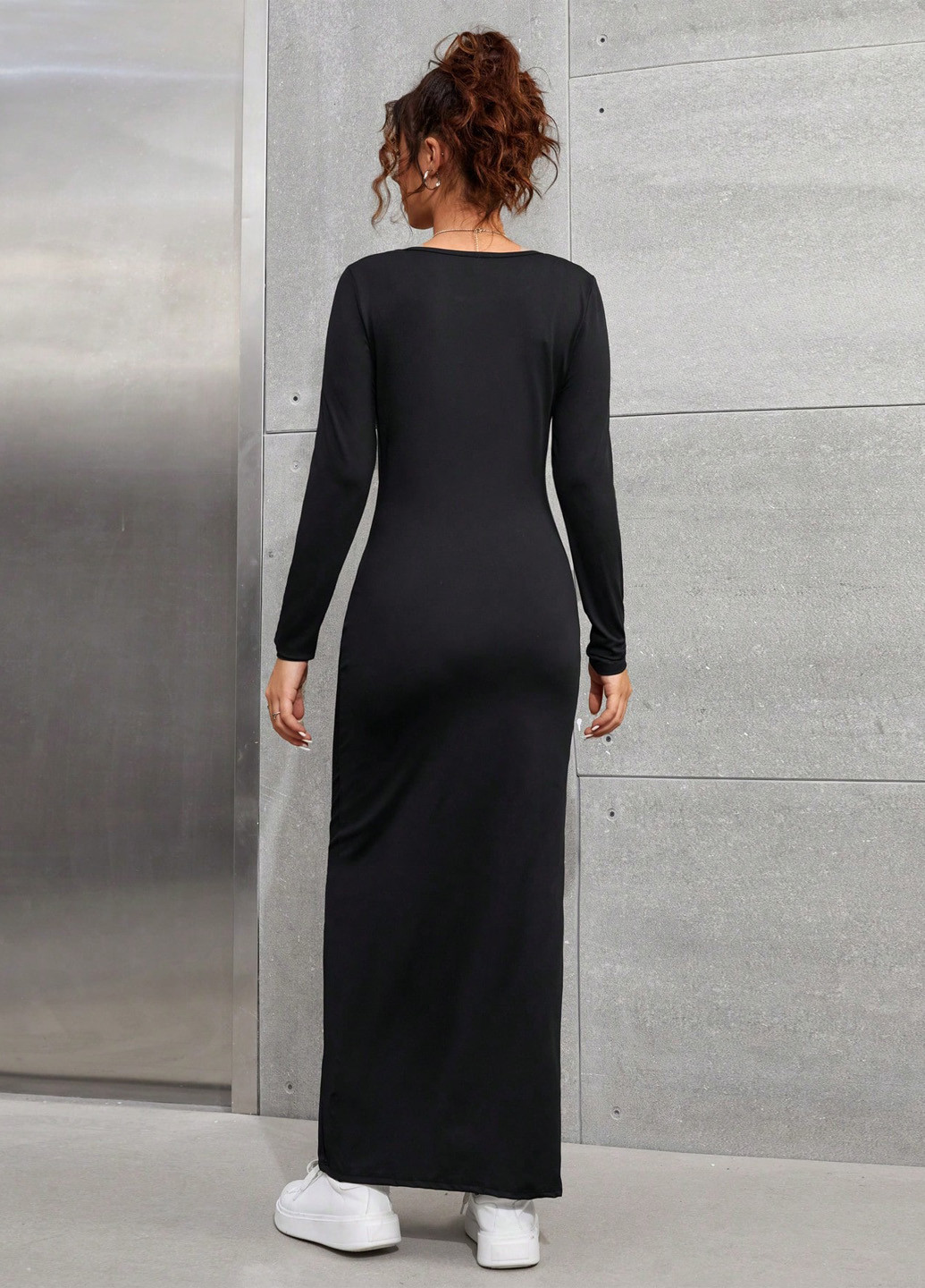 Чорна сукня SHEIN (342081440)