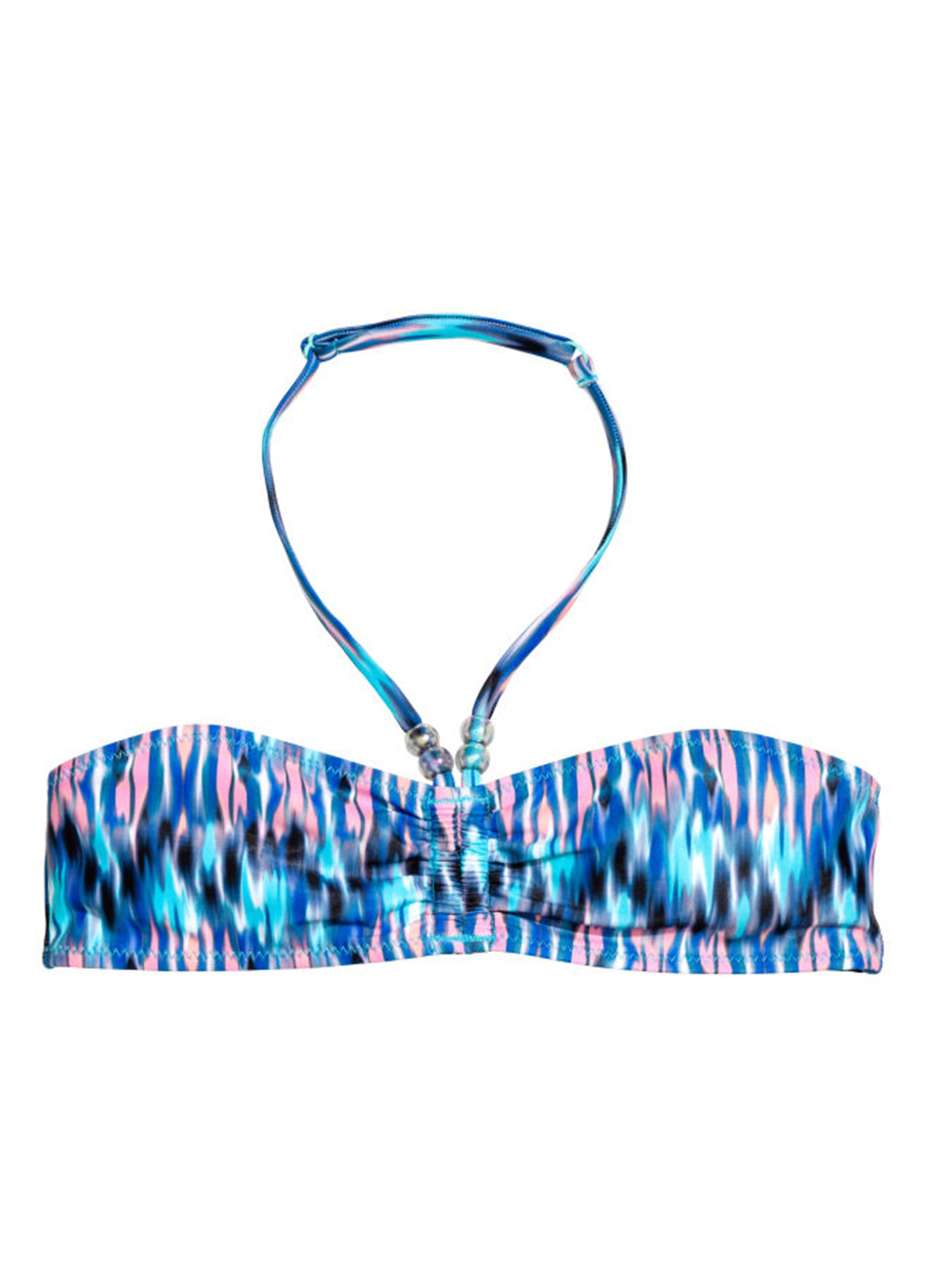 Синий летний купальник (топ, трусики) H&M