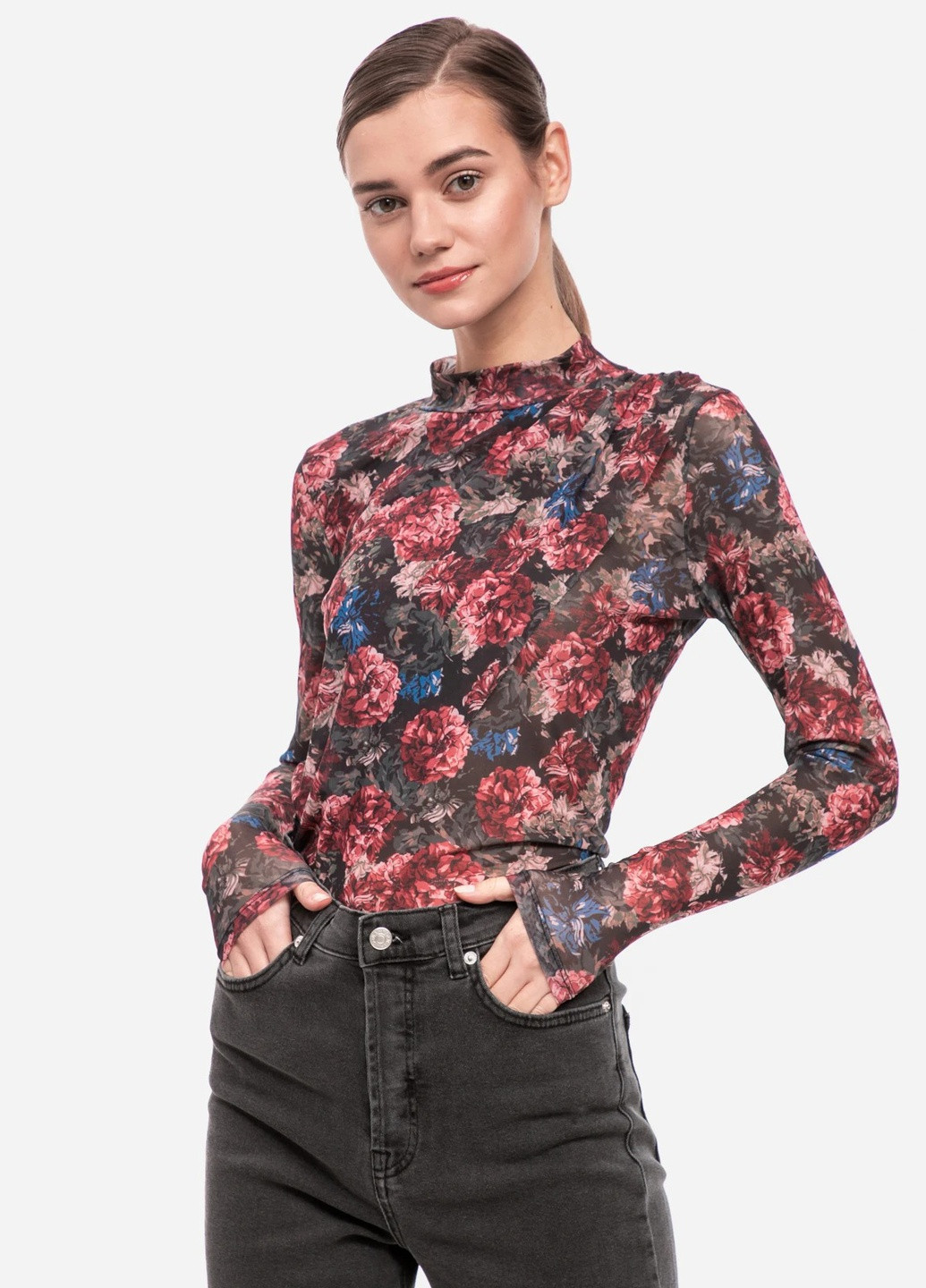 Чорна блуза NA-KD