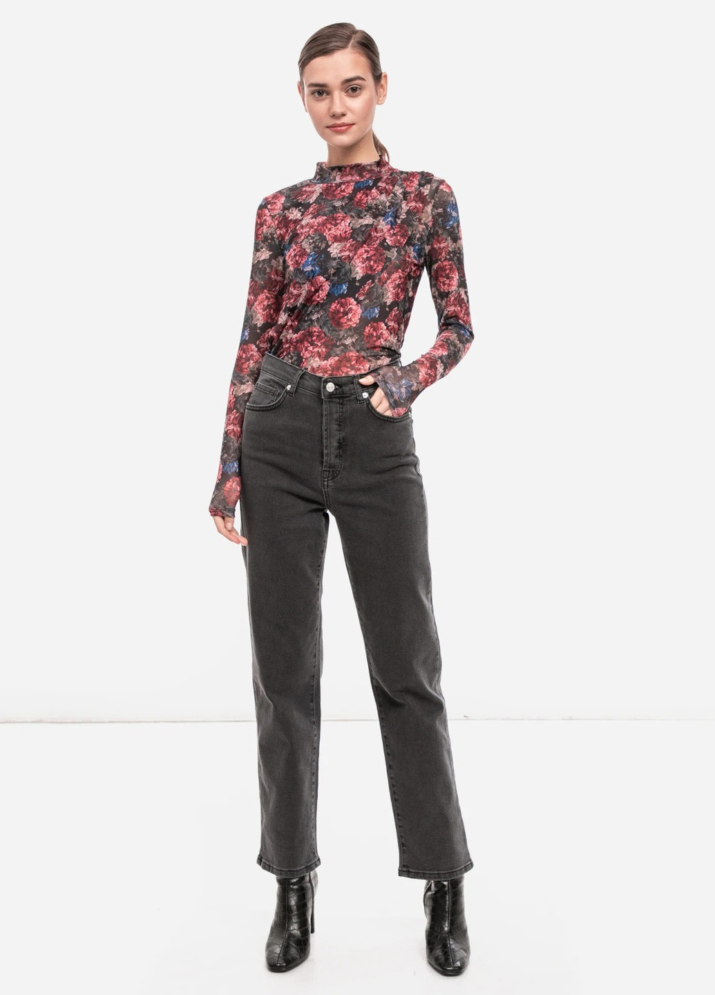 Чорна блуза NA-KD