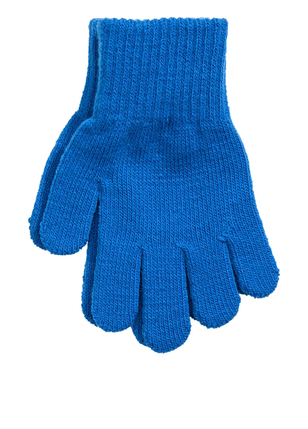 Перчатки H&M синие кэжуалы