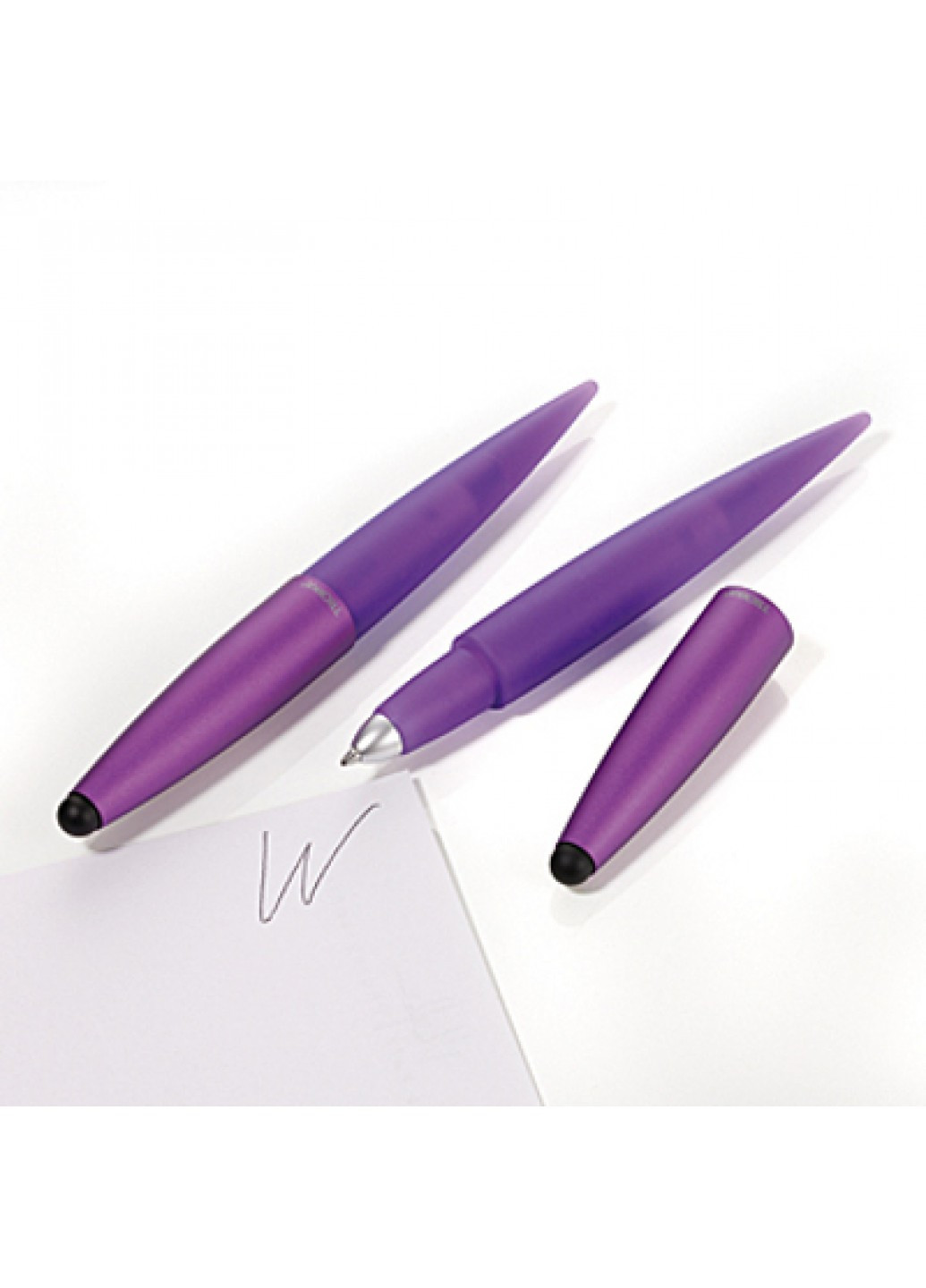 Ручка шариковая со стилусом Комфорт; фиолетовая Troika (210766862)