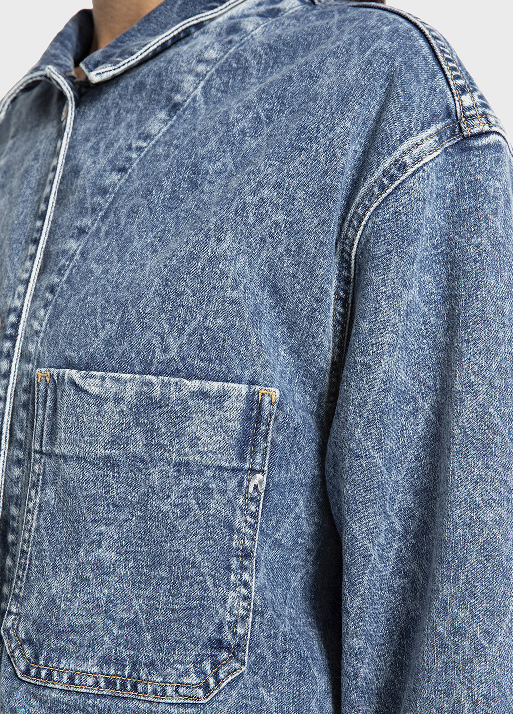 Синяя летняя куртка Replay