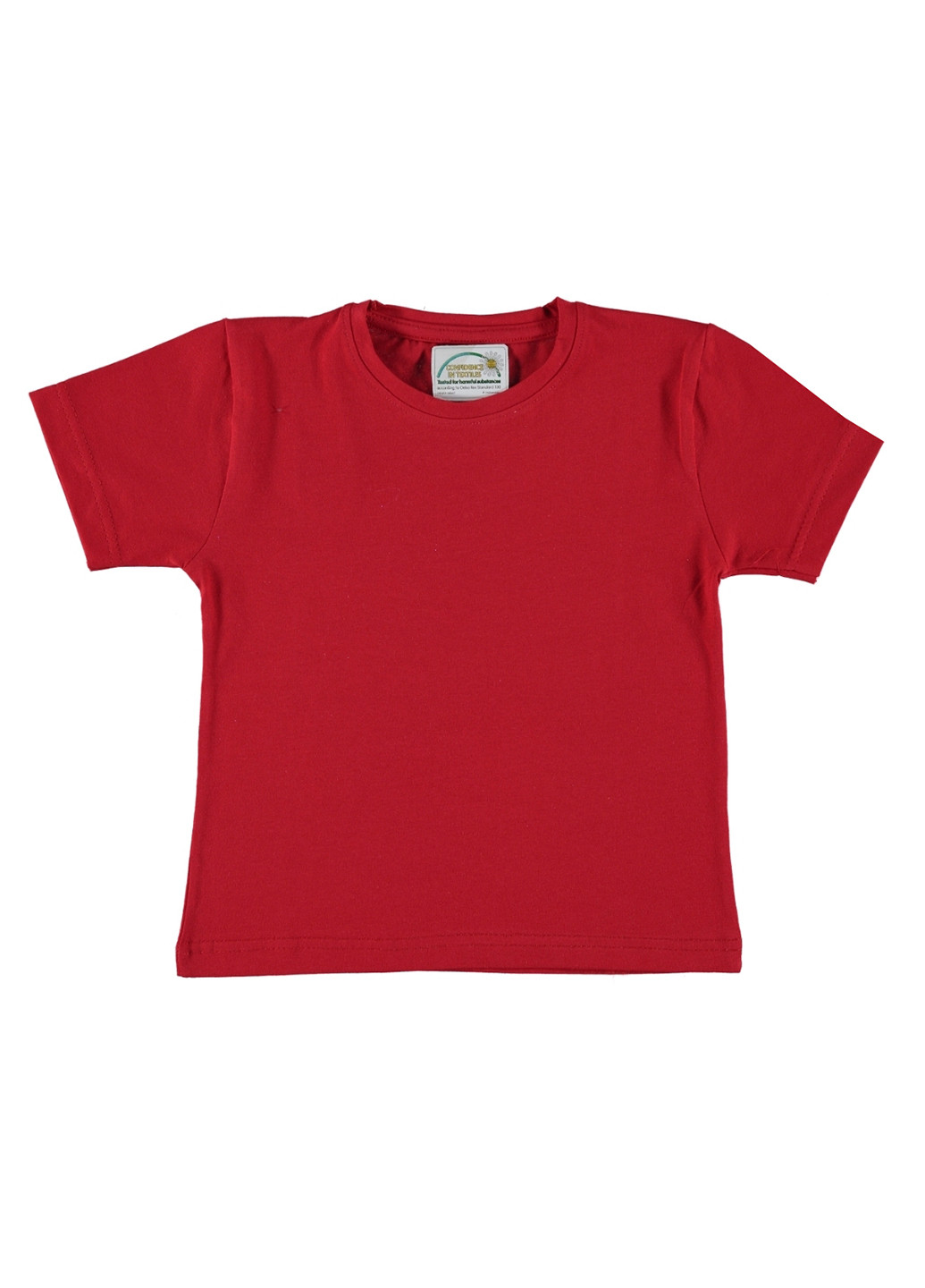 Красная летняя футболка с коротким рукавом Lollico