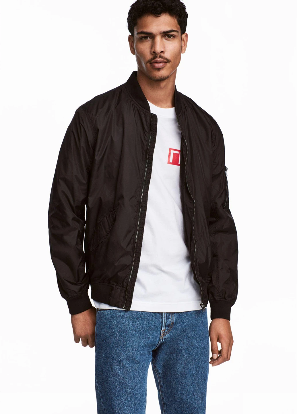 Бомбер H&M на молнии (249162451)