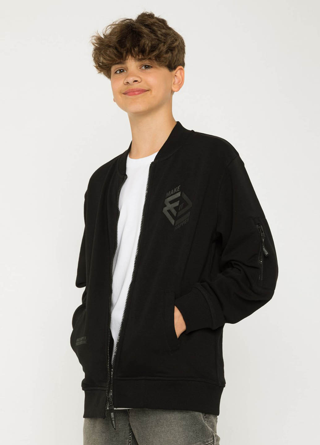 Бомбер Reporter Young на блискавці (328711362)