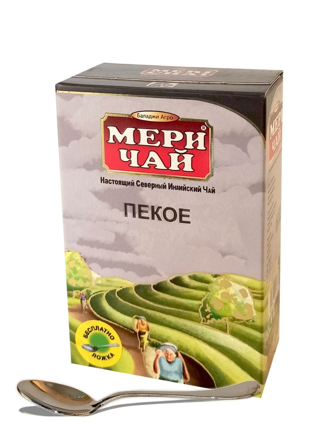 Індійський чорний чай Мері Чай Пекоє 100 г + Ложка Meri Chai (251974233)