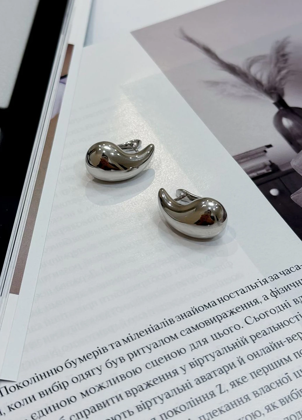 Сережки Silver Flame (317284634)