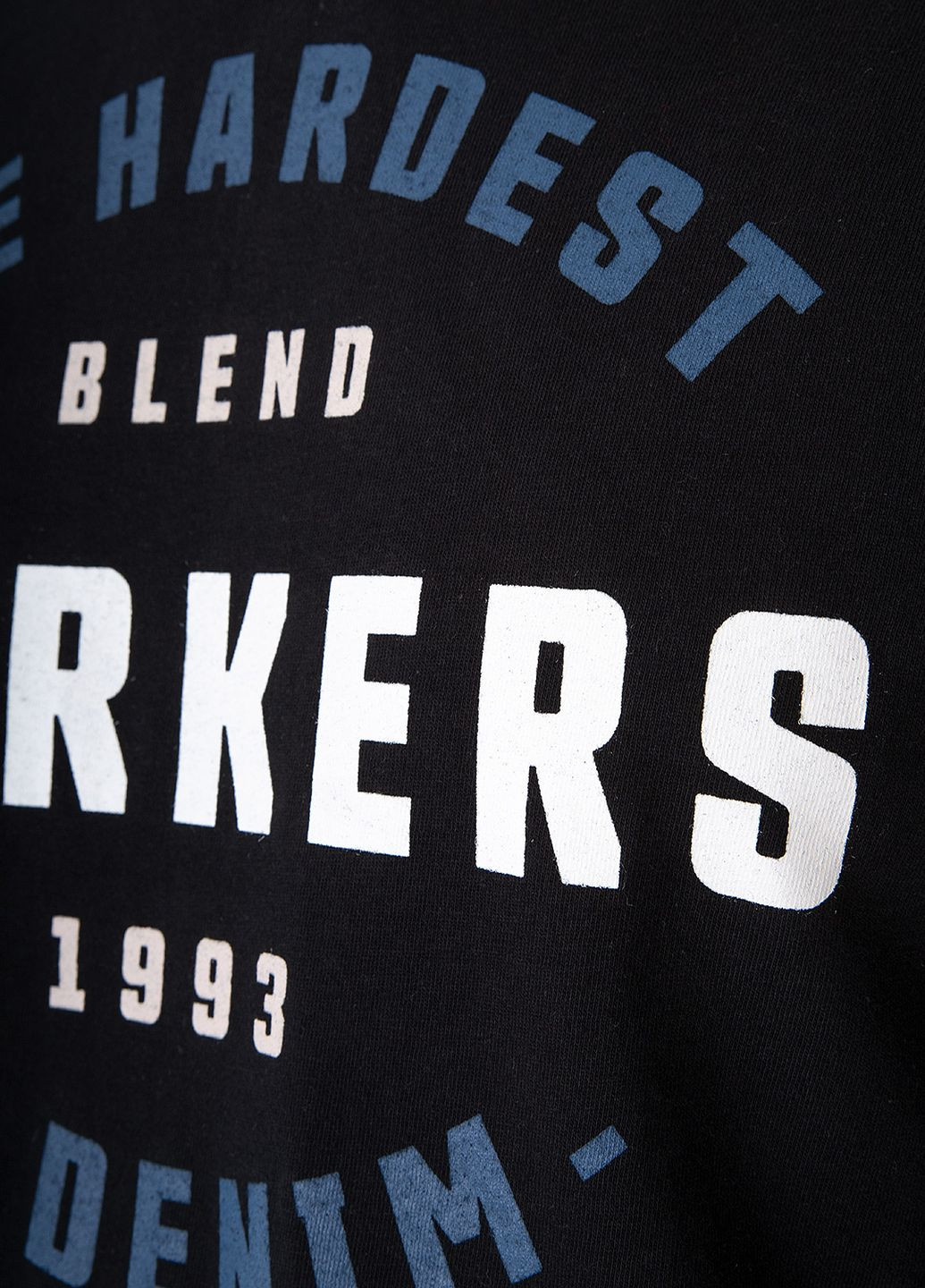 Черный демисезонный кэжуал лонгслив Blend однотонный