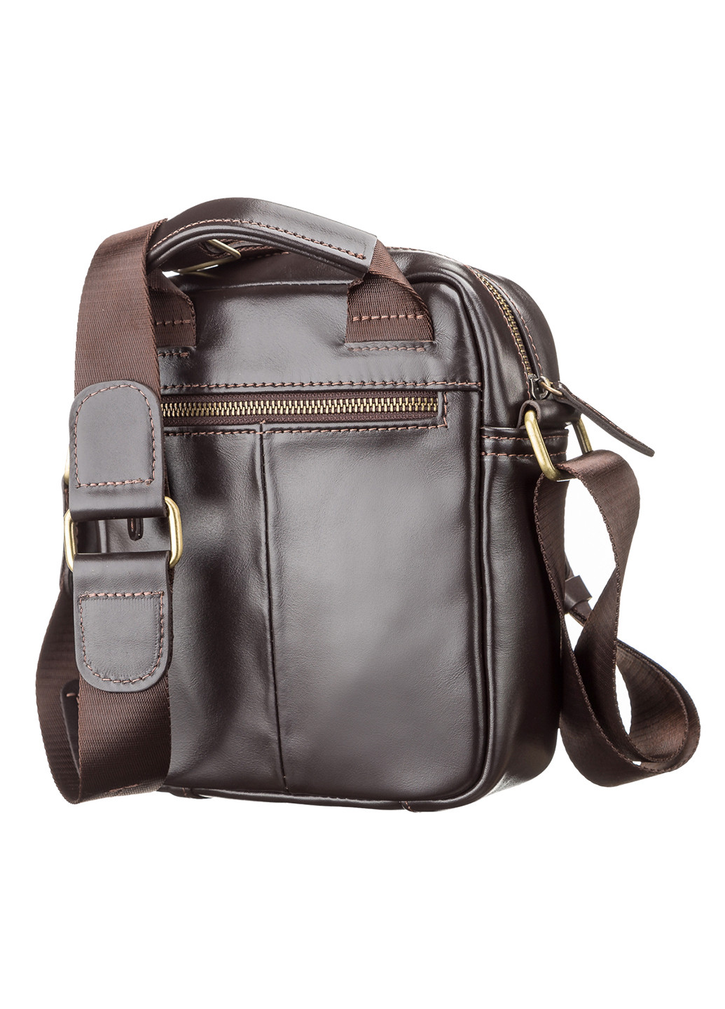 Чоловіча шкіряна сумка 18х21х7,5 см Shvigel (252133162)