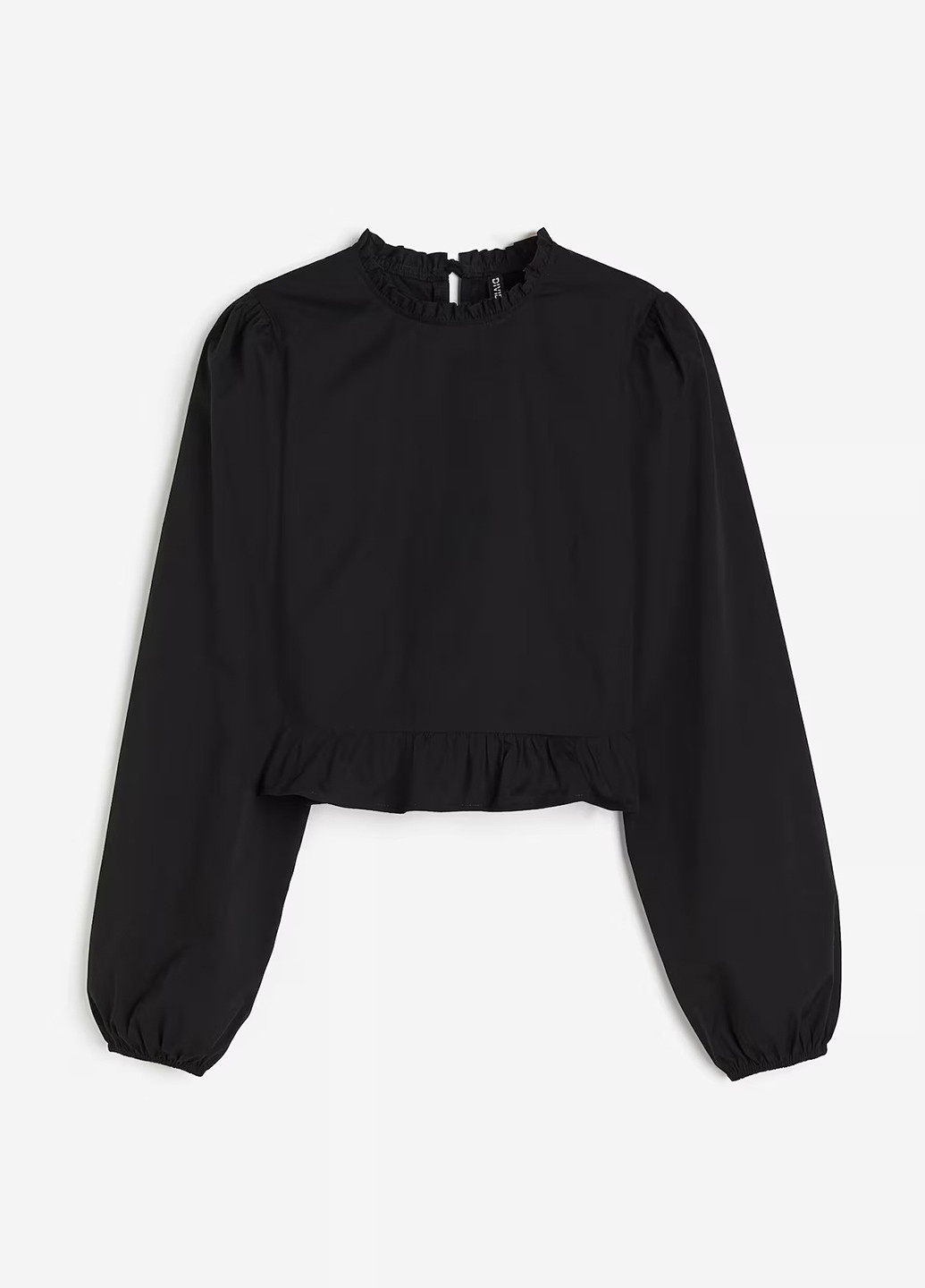 Чёрная блуза H&M
