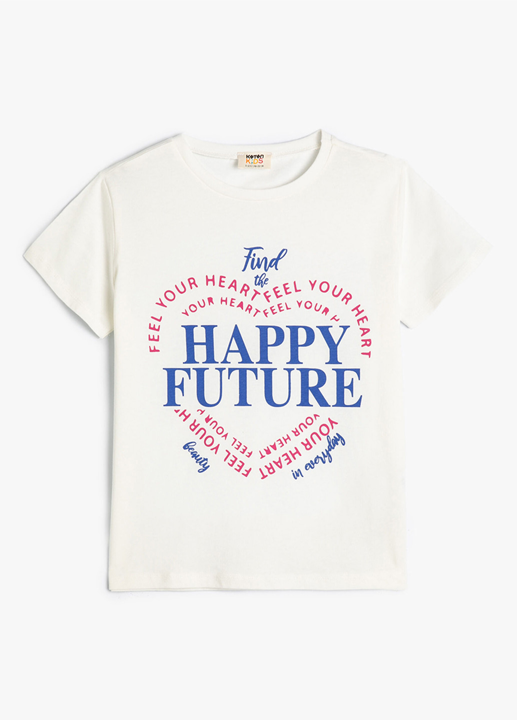 Біла літня футболка KOTON