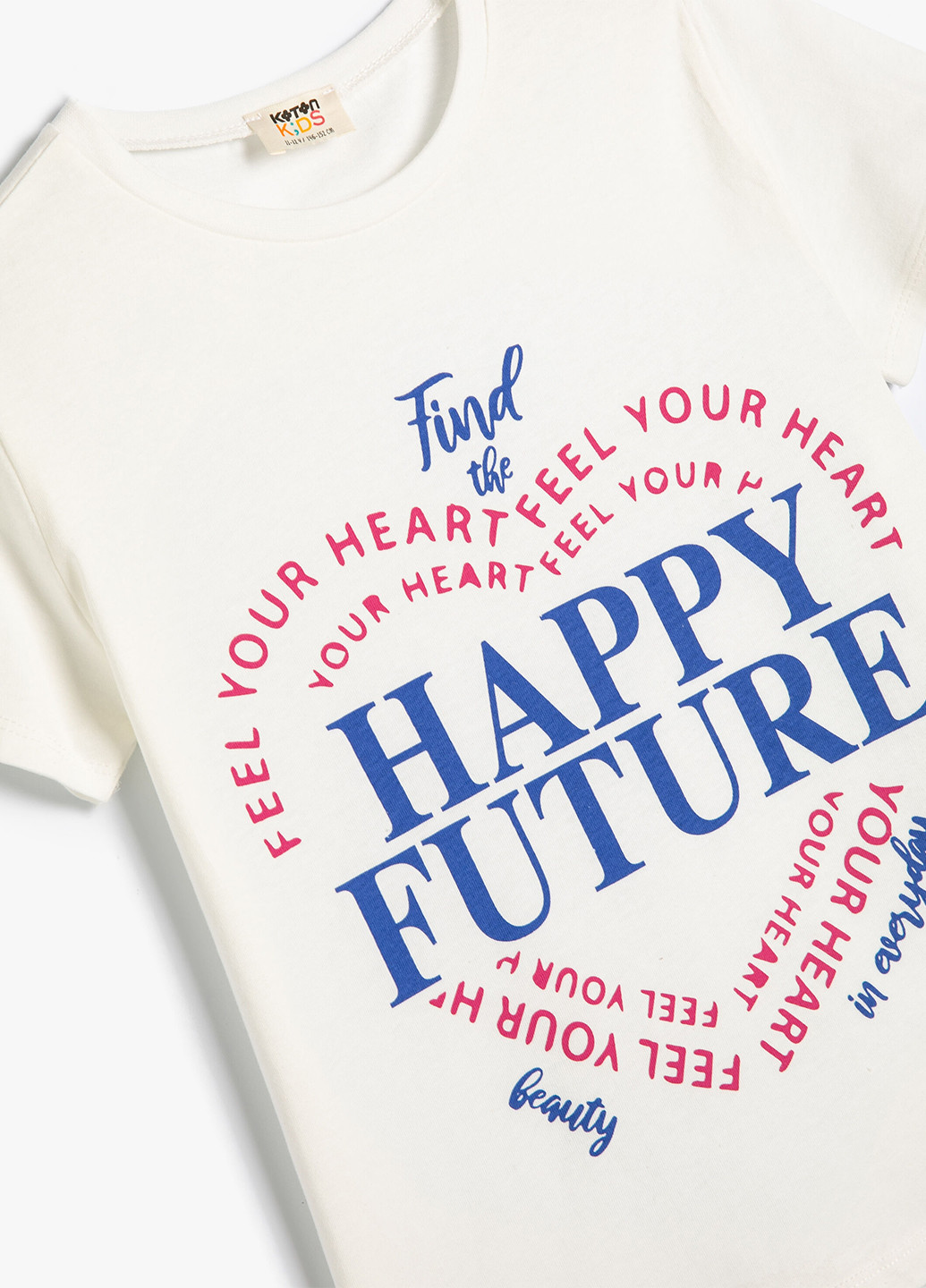 Біла літня футболка KOTON