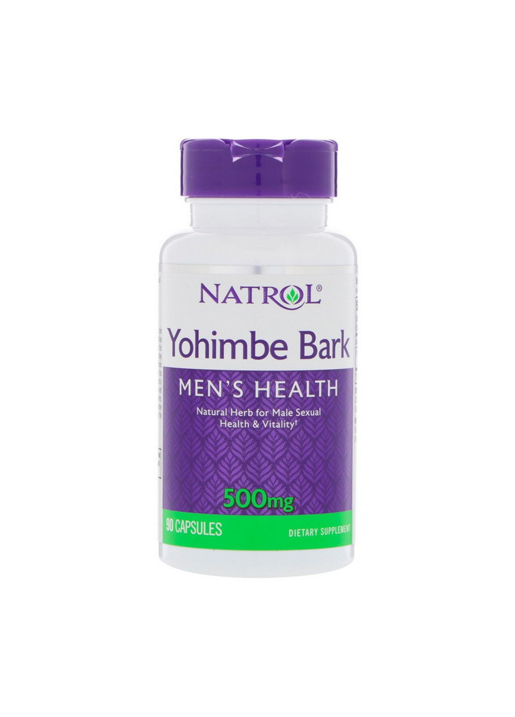 Йохимбин экстракт Yohimbe Bark 500 mg (90 капс) натрол Natrol (255408800)