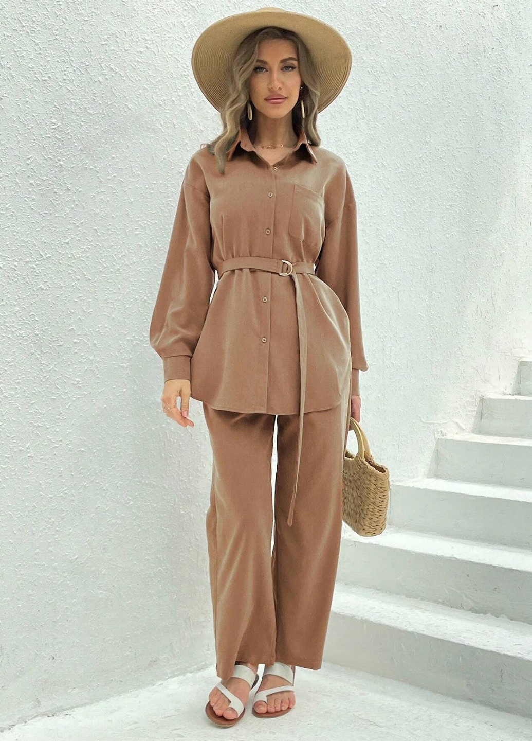 Костюм (рубашка, брюки) SHEIN (325815829)