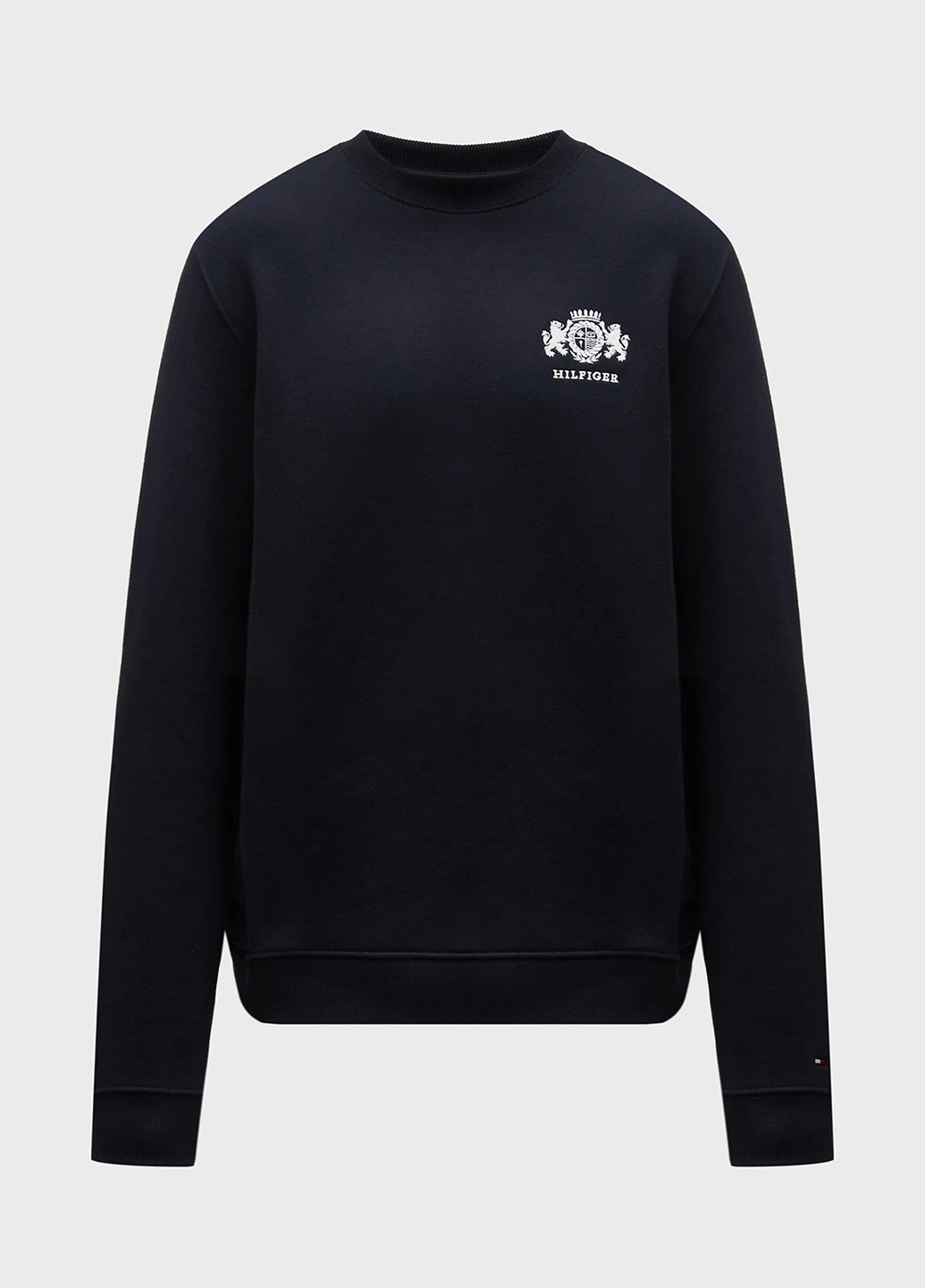 Темно-синій світшот Tommy Hilfiger логотип без декору (315010120)