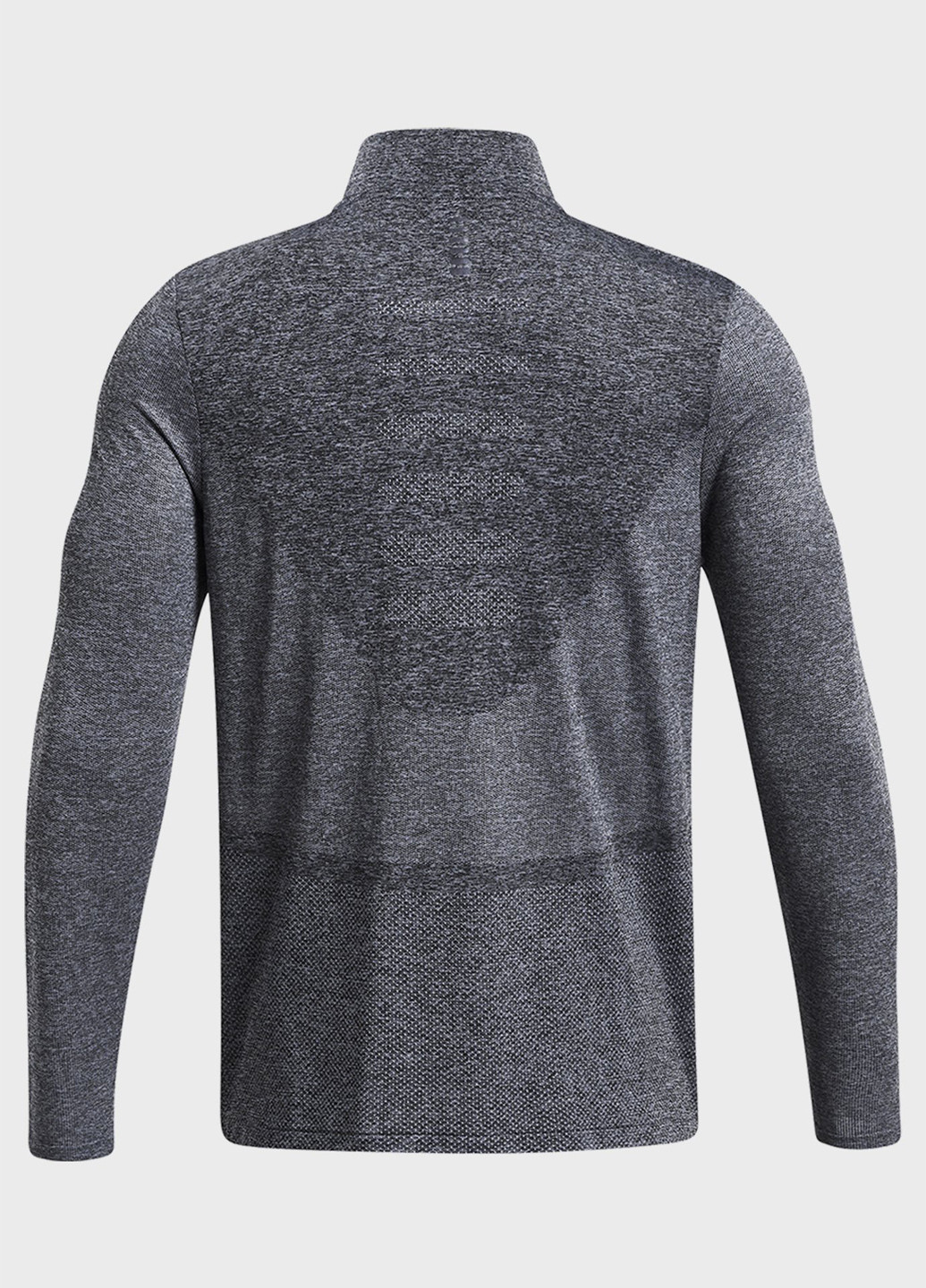 Серо-голубой демисезонный спортивный лонгслив Under Armour меланж