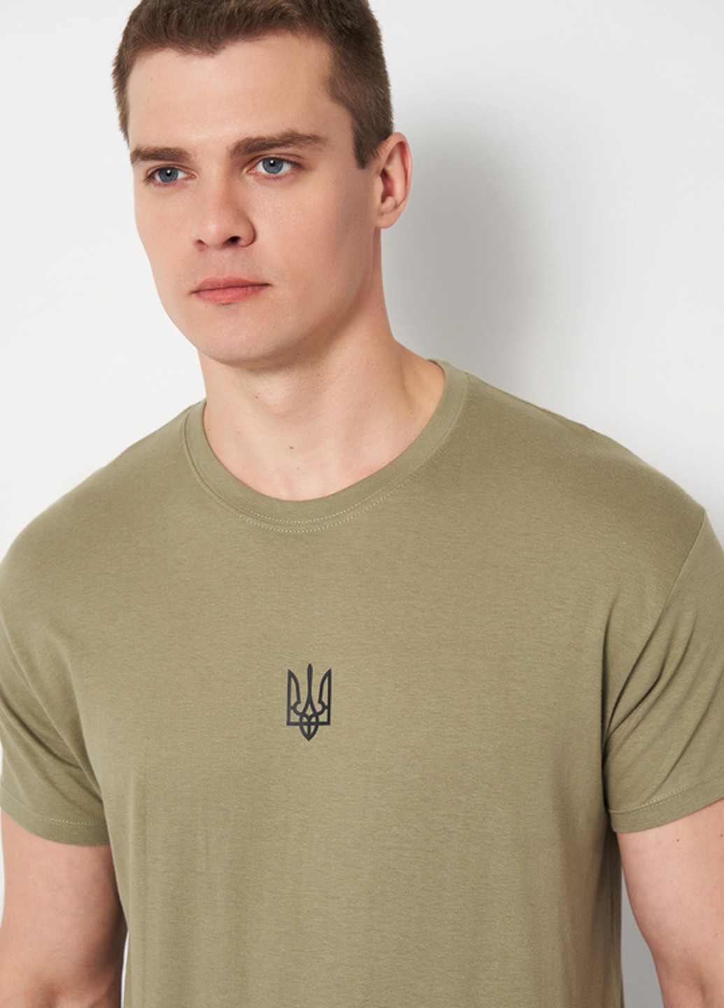 Хаки (оливковая) футболка Sol's