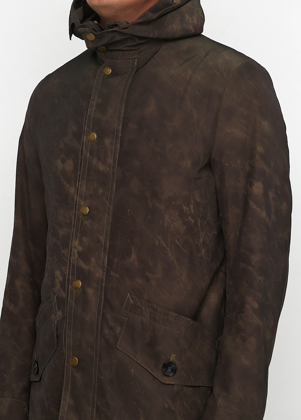 Оливковая демисезонная куртка Drykorn