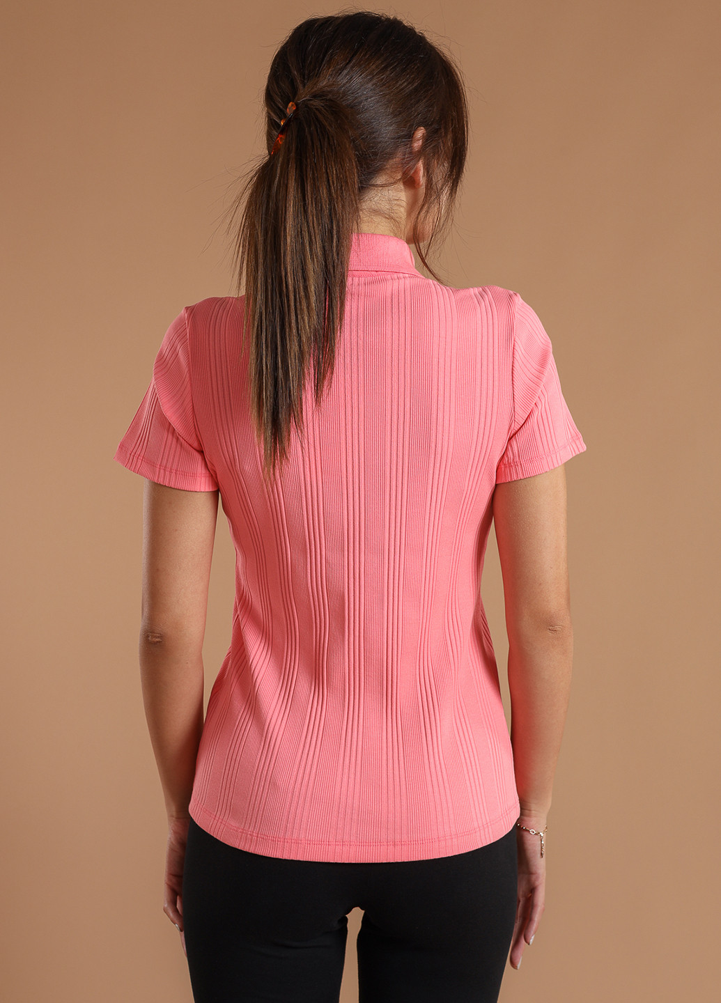 Розовая летняя блуза BBL