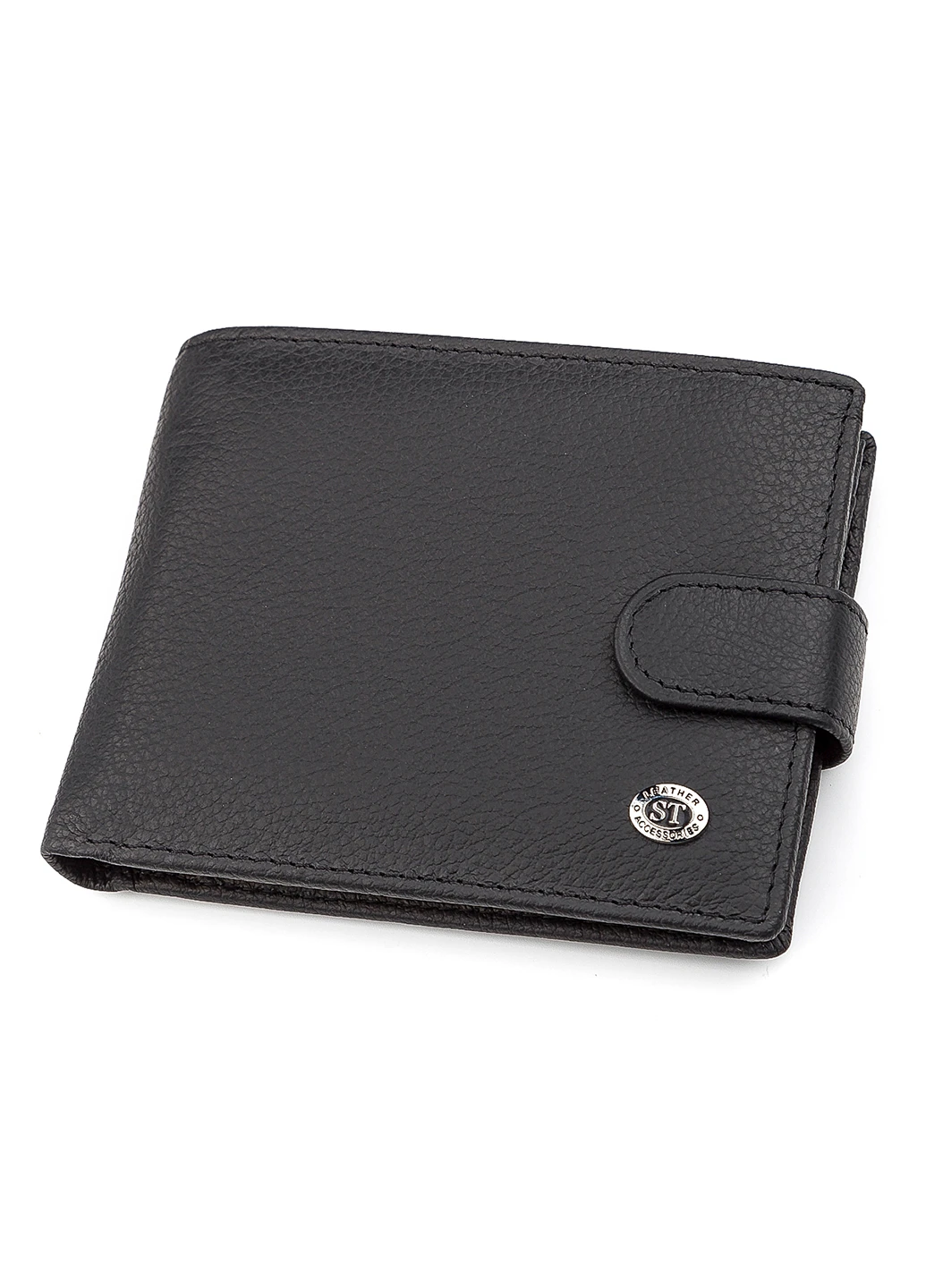 Мужской кожаный кошелек 12,5х10х3 см st leather (252133672)