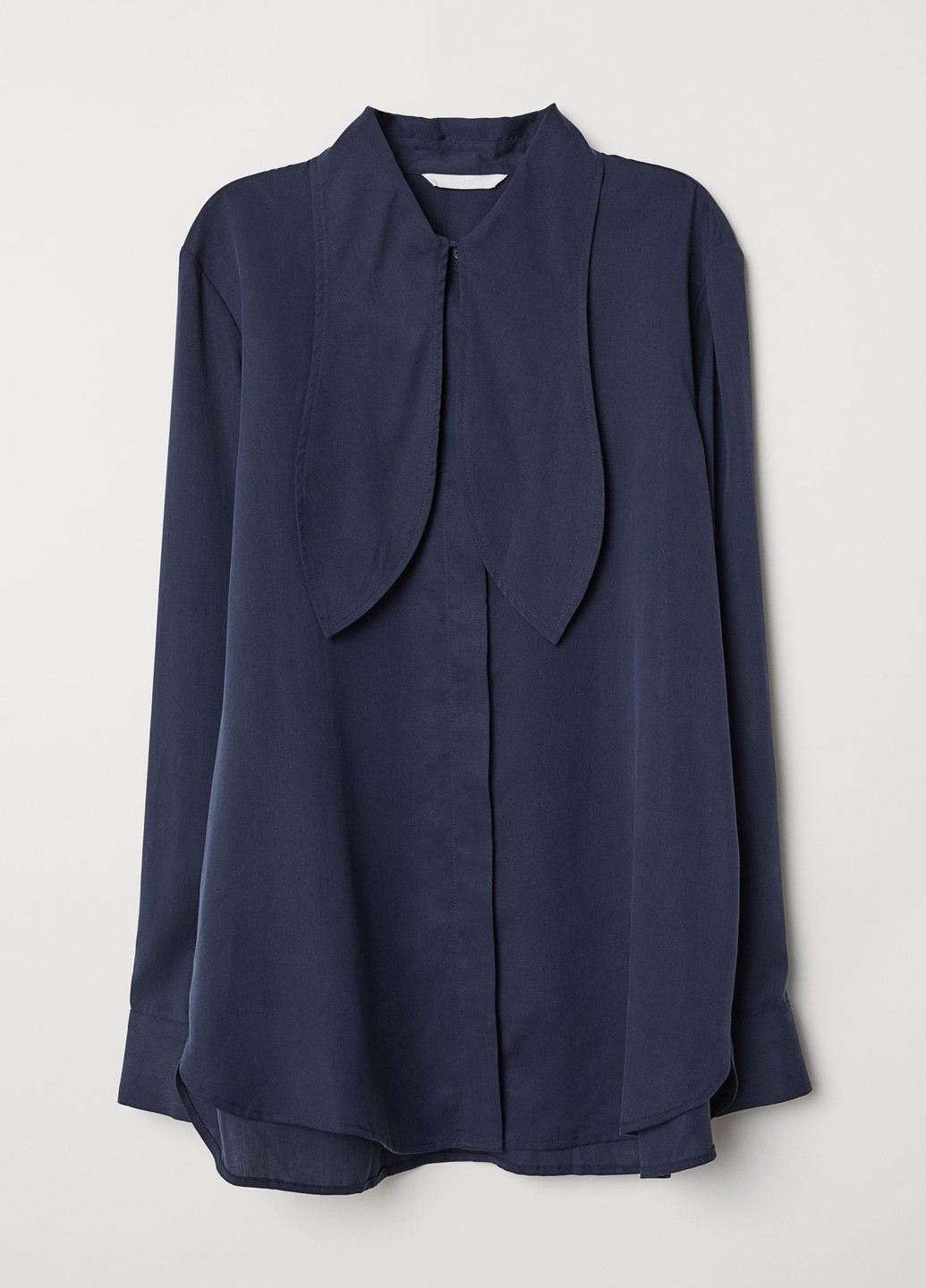 Темно-синя блуза H&M