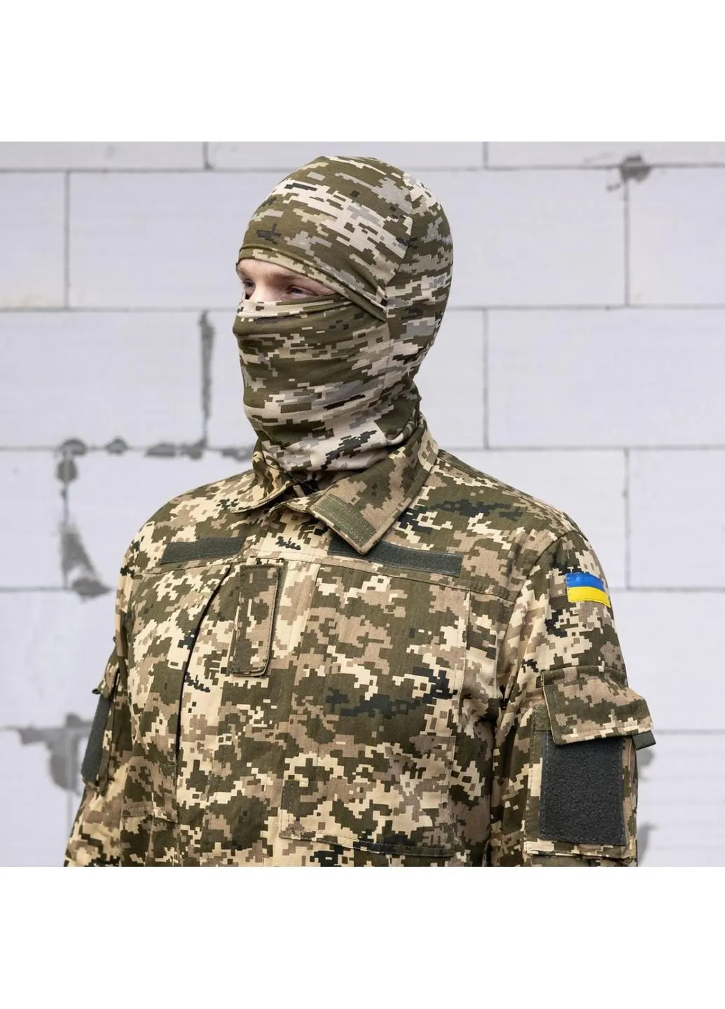 Оливковый (хаки) демисезонный мужской армейский летний костюм для всу (зсу) tactical тактическая форма пиксель 50 размер 7072 No Brand
