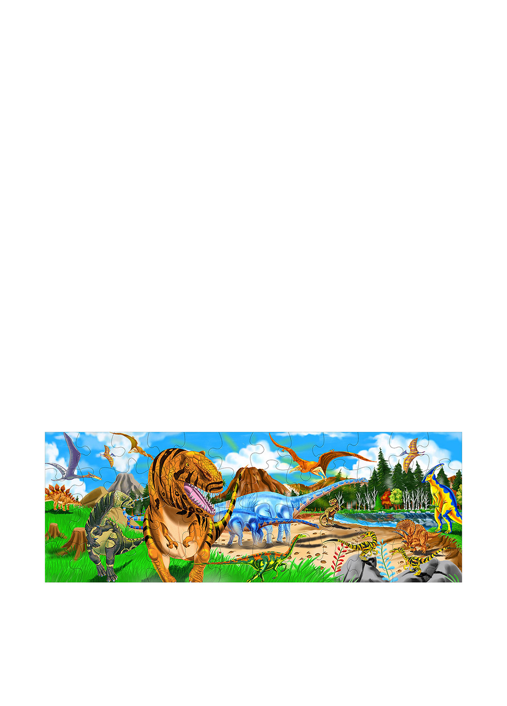 Пазл Страна динозавров (48 эл.) Melissa & Doug (251711248)