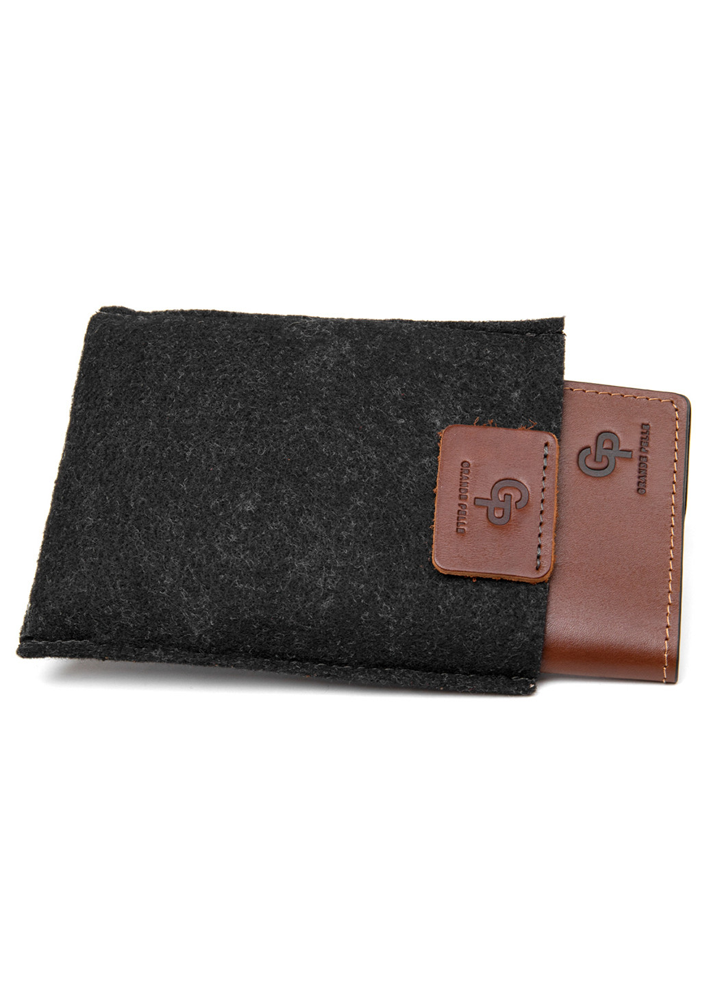 Шкіряна обкладинка для документів 10х13,5х1 см Grande Pelle (252414774)