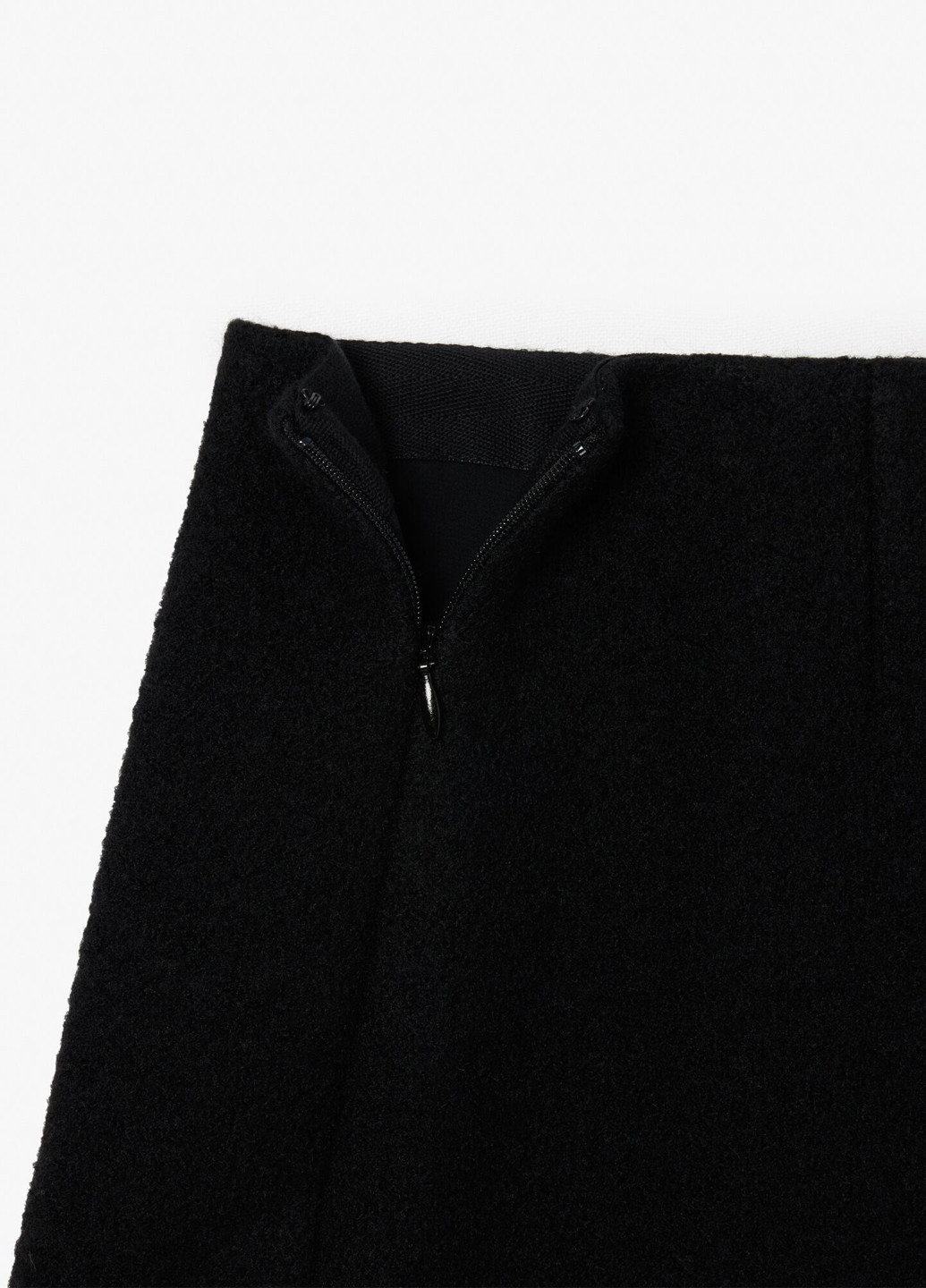 Черная кэжуал однотонная юбка Lacoste а-силуэта (трапеция)