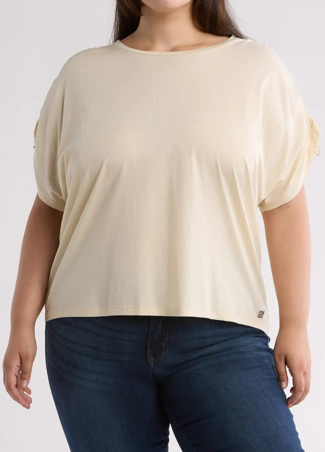 Бежевая блуза Calvin Klein