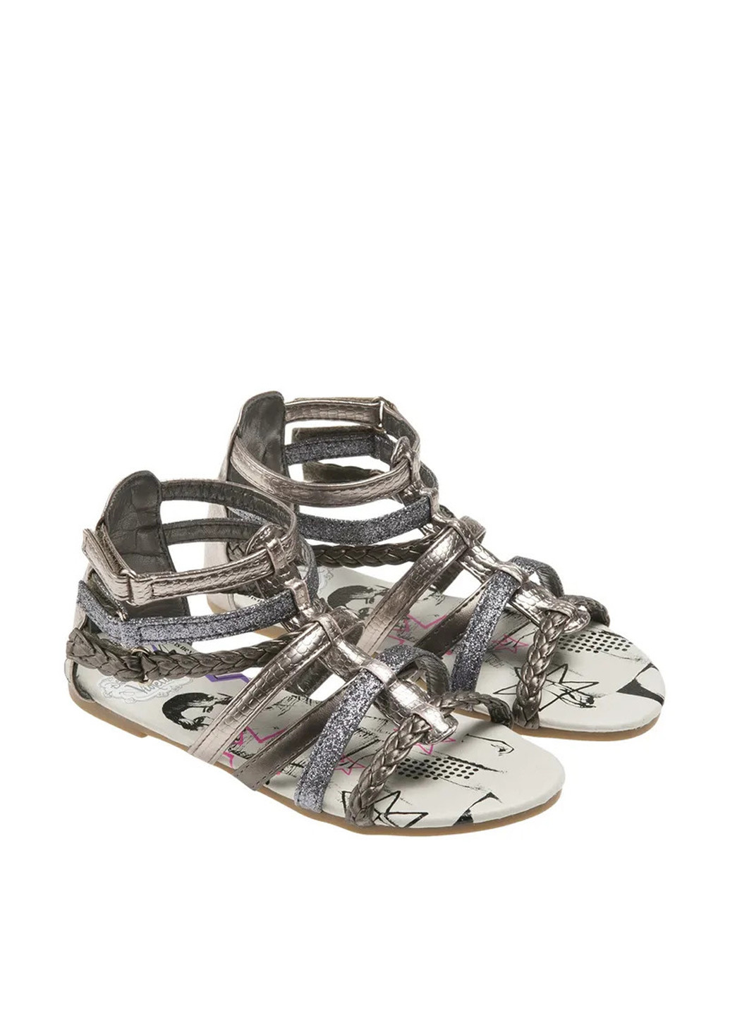 Цветные кэжуал босоножки Cool Club на липучке