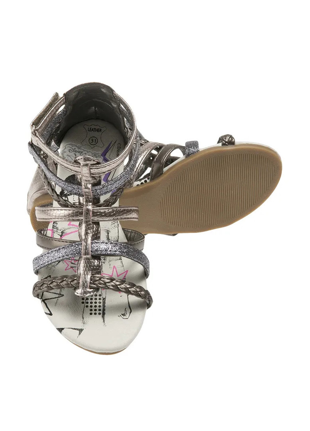 Цветные кэжуал босоножки Cool Club на липучке