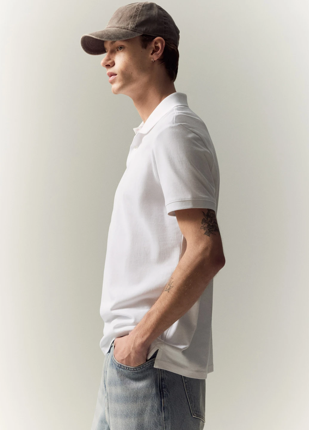 Біла футболка H&M