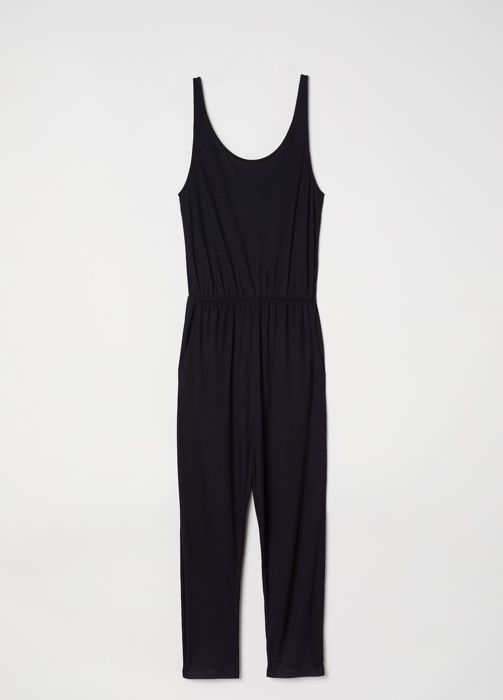 Комбінезон H&M однотонний чорний повсякденний