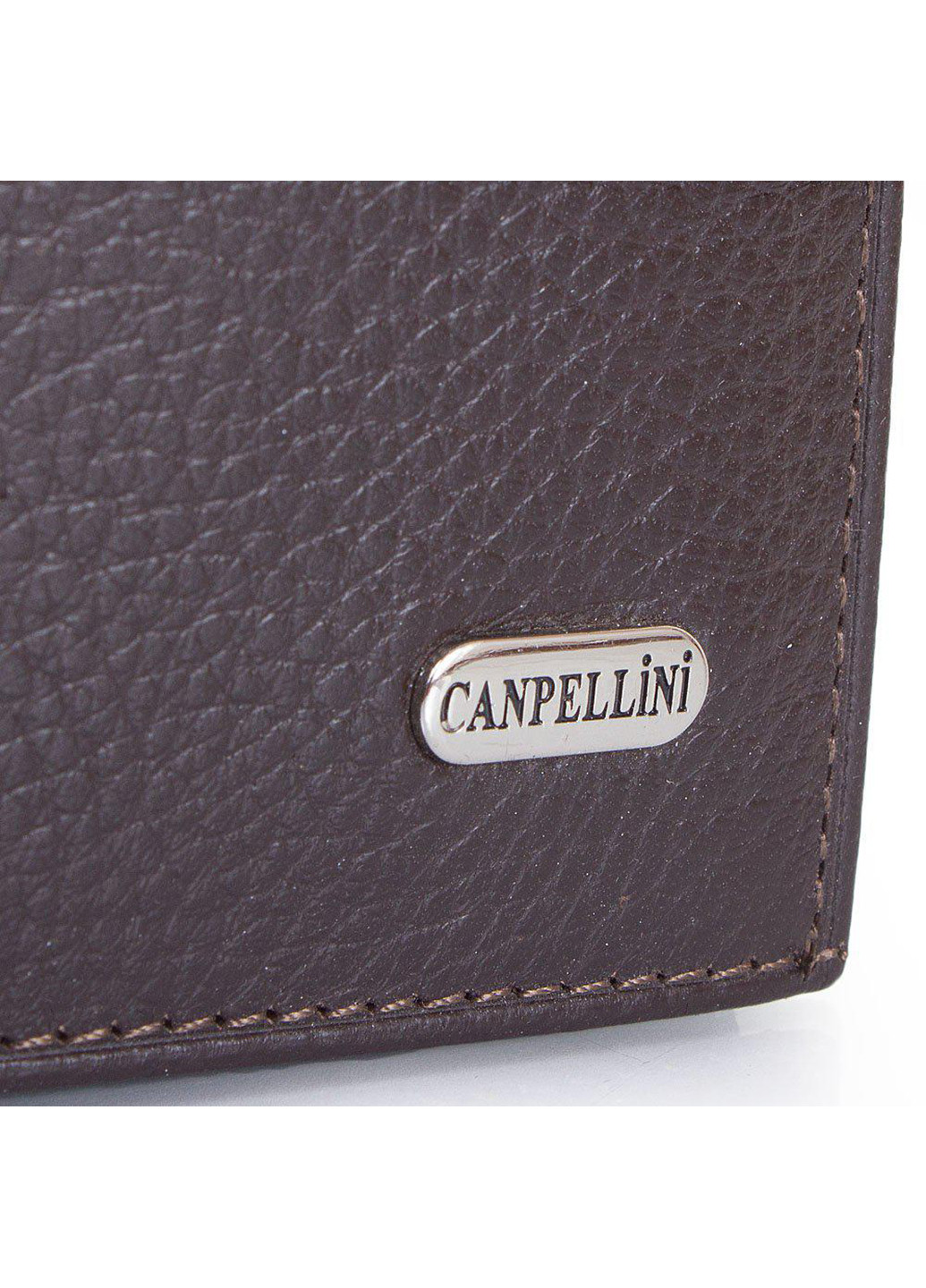 Мужской кожаный кошелек 9,5х11,5х1,5 см Canpellini (252129916)