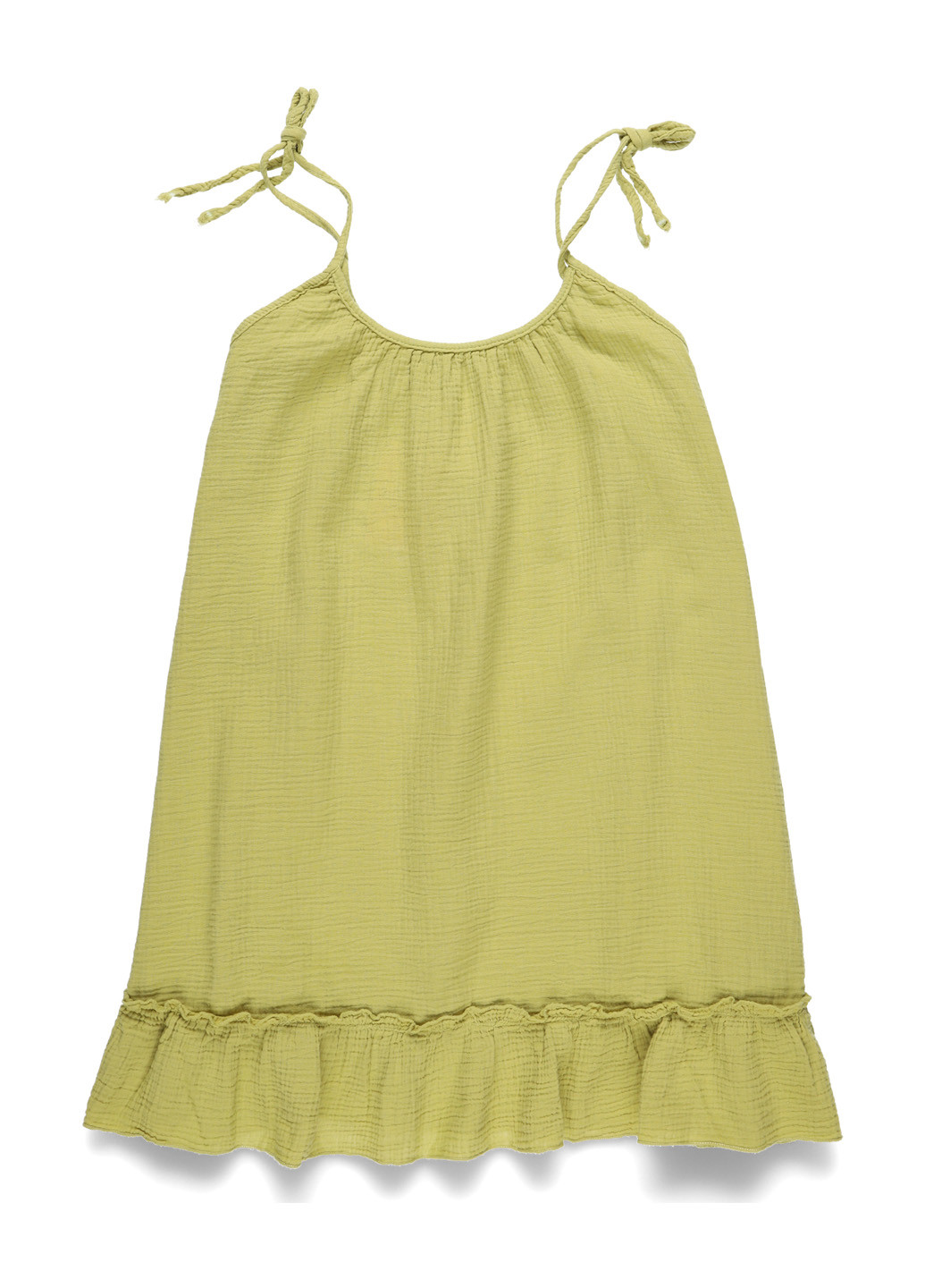 Оливкова кежуал сукня а-силует Stylewise однотонна