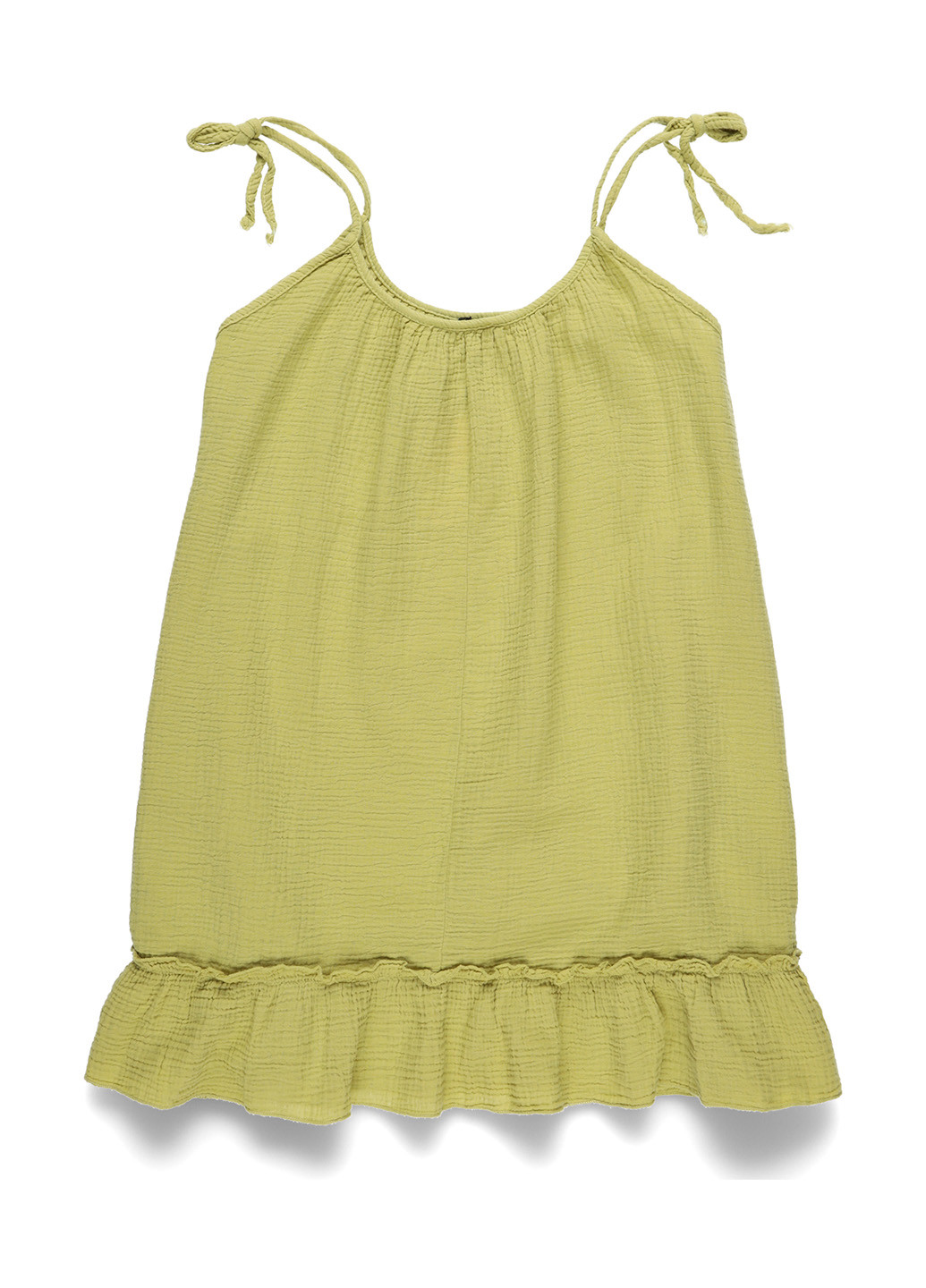 Оливкова кежуал сукня а-силует Stylewise однотонна