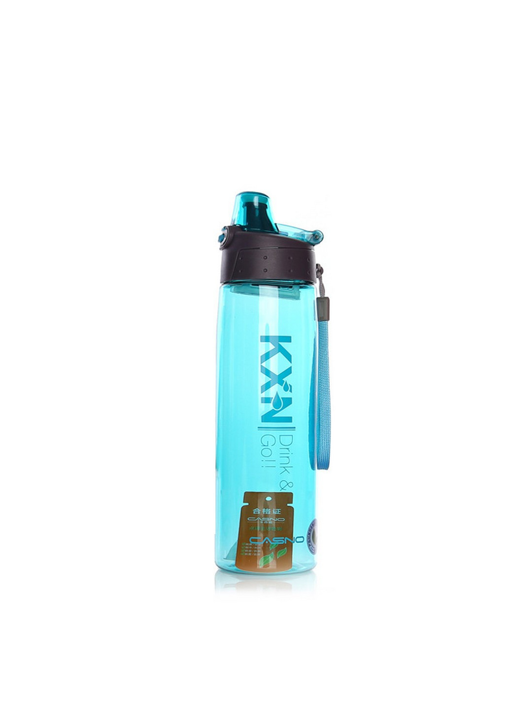 Бутылка для воды спортивная 780 мл Casno голубая