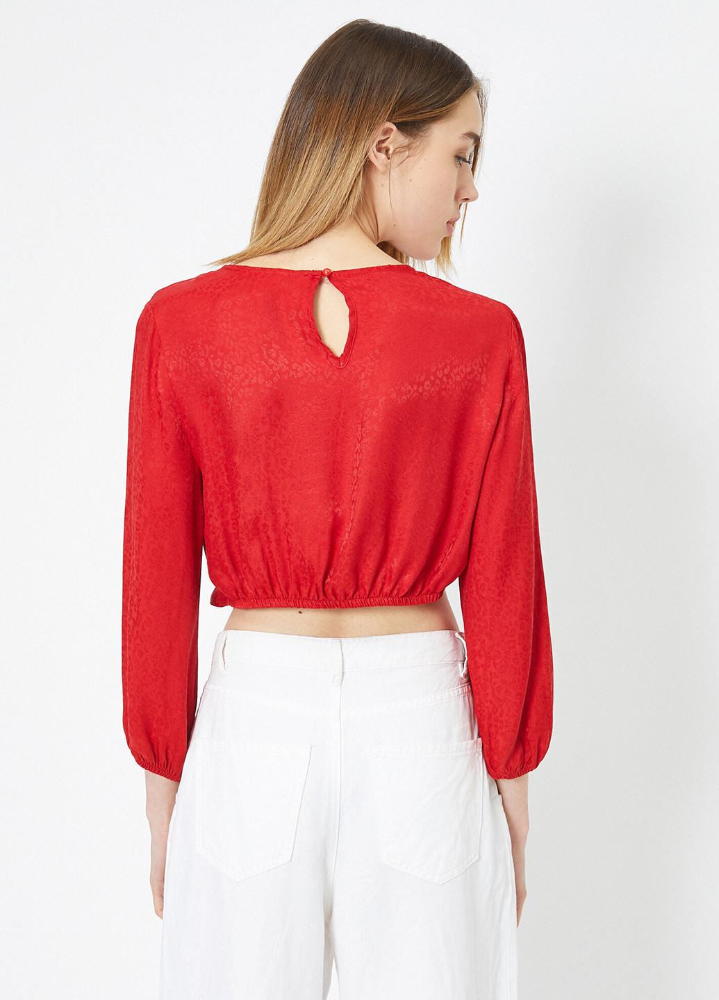 Красная блуза KOTON