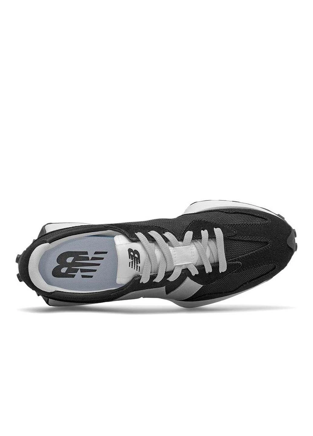 Черно-белые демисезонные кроссовки New Balance