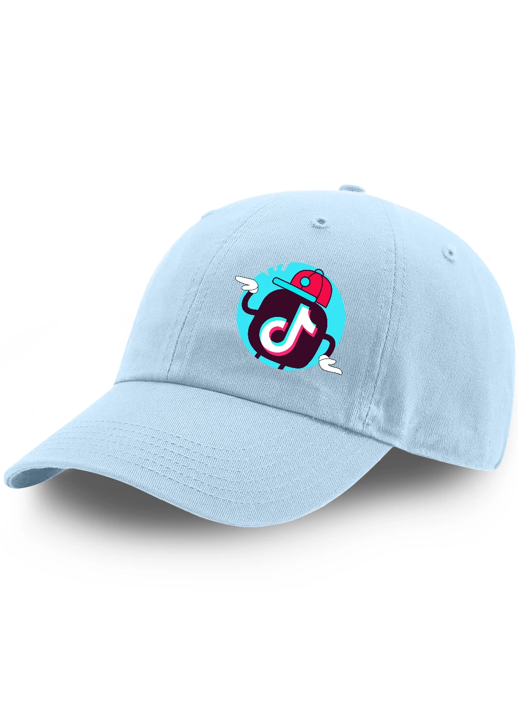 Кепка детская ТикТок (TikTok) (9273-1712) Желтый MobiPrint (216961718)