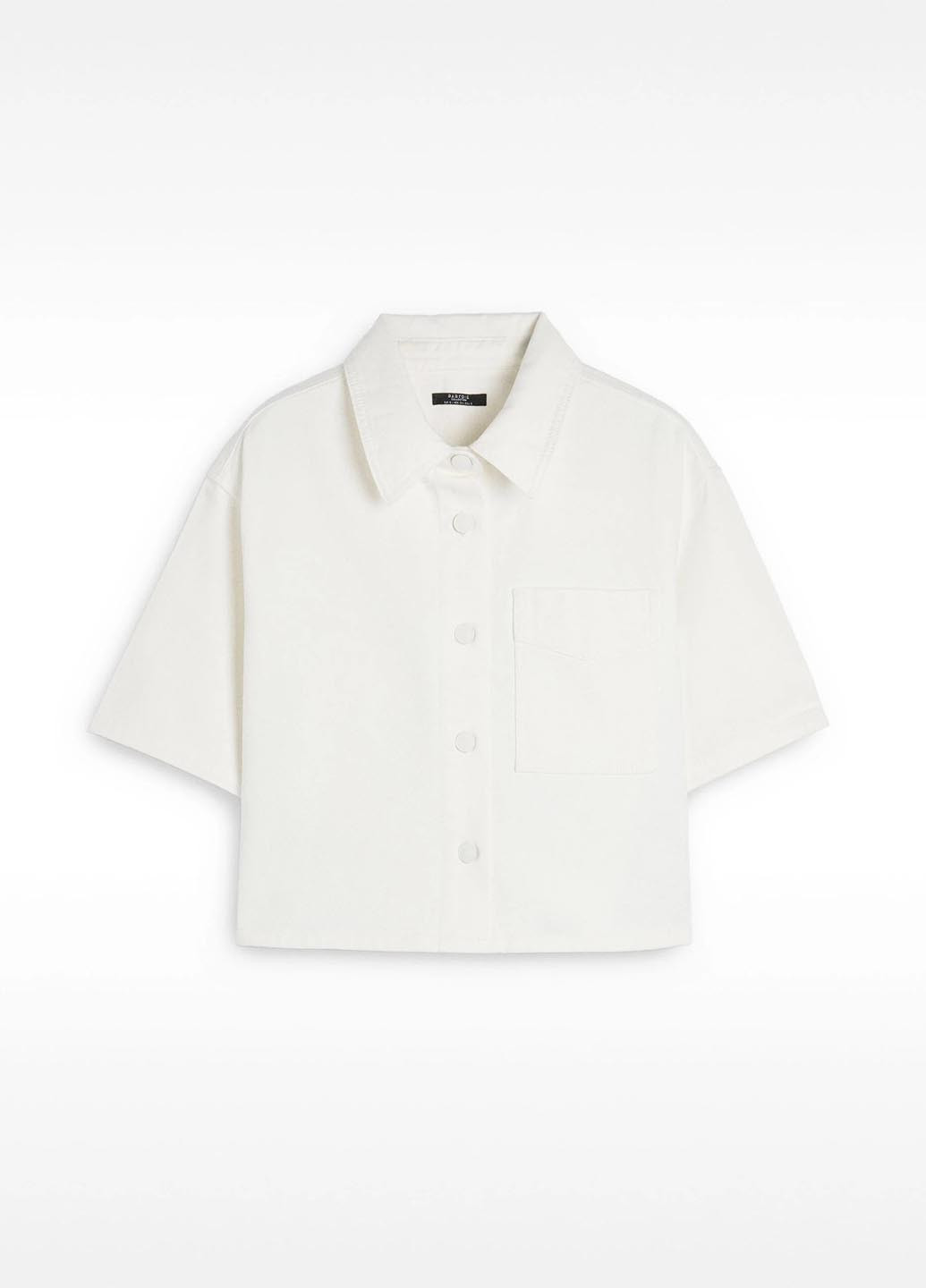 Белая кэжуал рубашка с рисунком Parfois