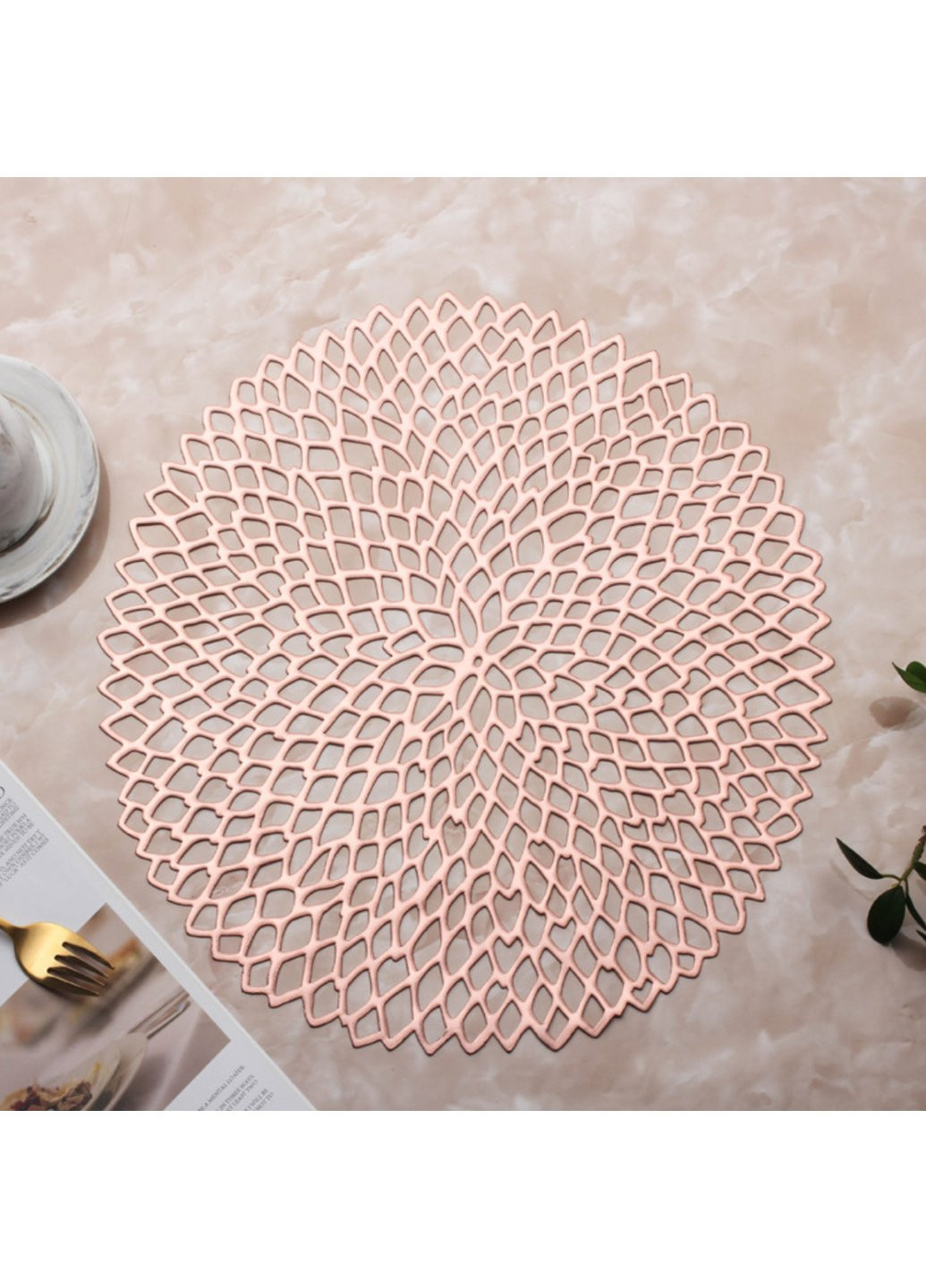 Серветка сервірувальна 5456 38 см бронзова Power (254441504)