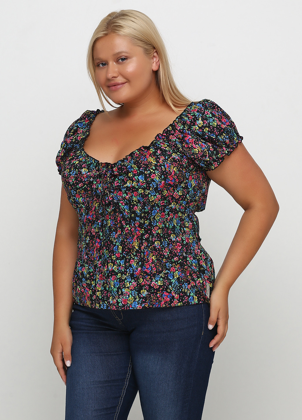 Чорна блуза Yell