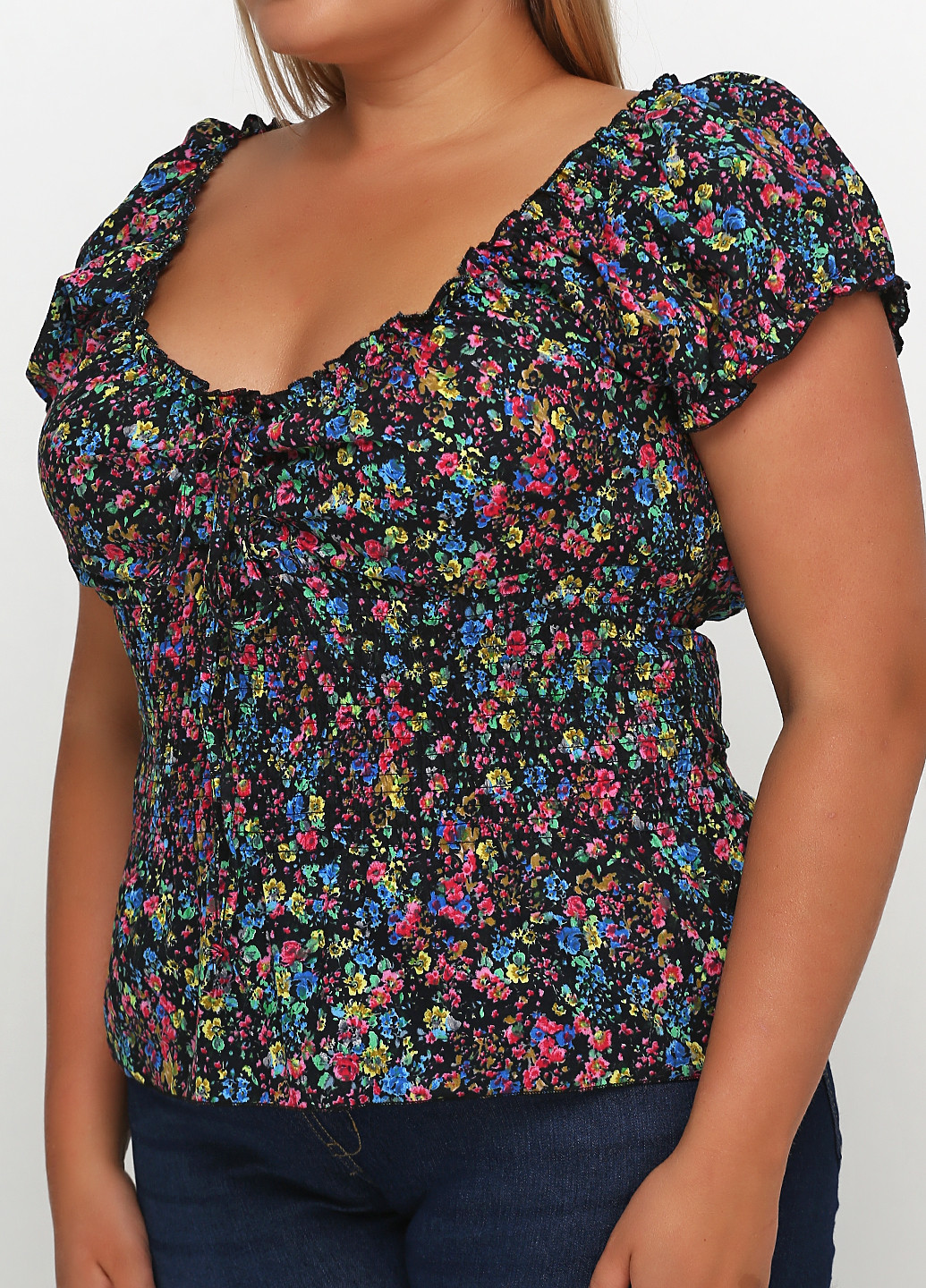 Чорна блуза Yell