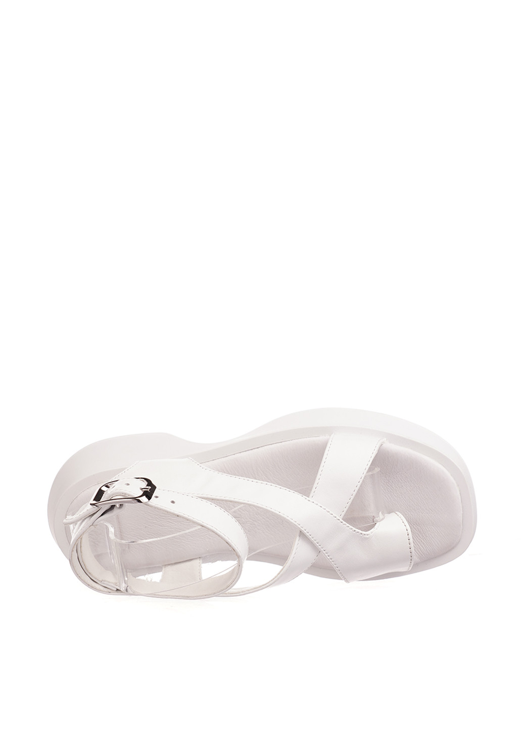 Белые босоножки Bizoni с ремешком