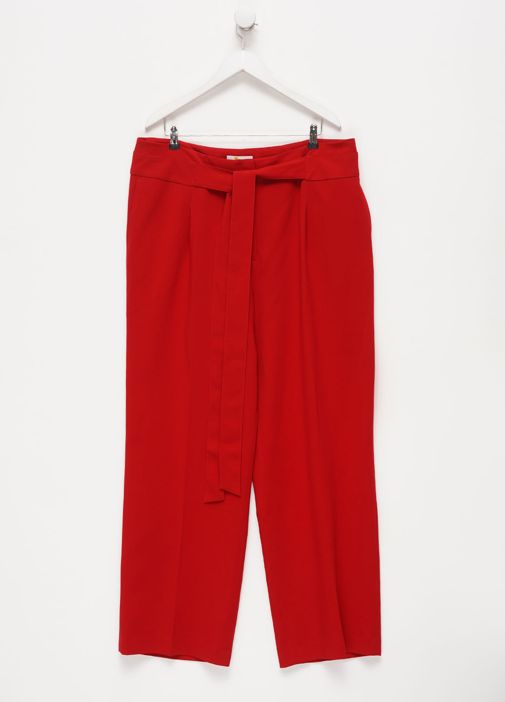 Красные кэжуал демисезонные клеш брюки Boden