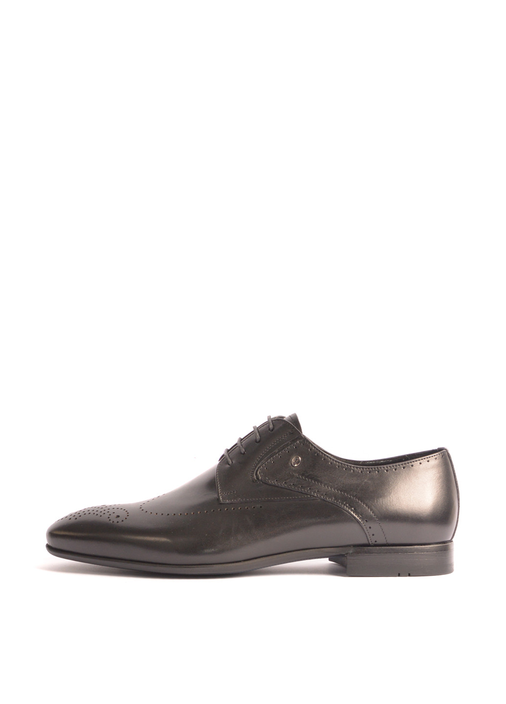 Черные классические туфли Roberto Serpentini на шнурках